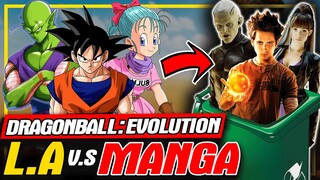 DRAGON BALL: Top Những Điểm Khác Nhau Giữa Live Action và Manga | meXINE