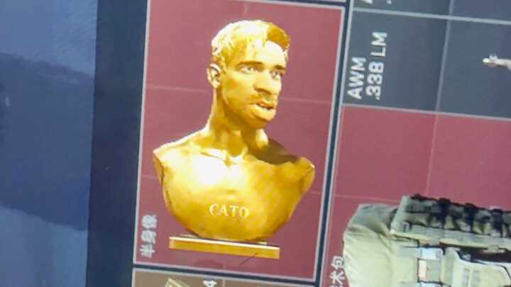 Even the bust of the Bee Doctor has arrived.