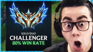 I GOT THE HIGHEST WIN RATE TO CHALLENGER!