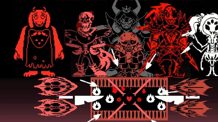 All bosses in underfell are unharmed/have no medicine (with address)