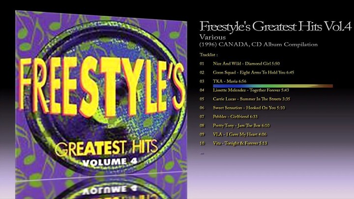 Freestyle's Greatest Hits Vol.4 (1996) Various [CD Album - Compilation]