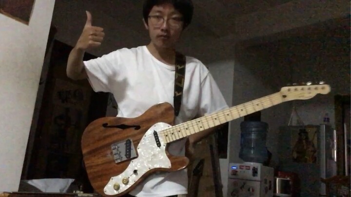 Great Days (animasi TV "JoJo no Kimyou na Bouken Diamond" OP3) cover gitar listrik