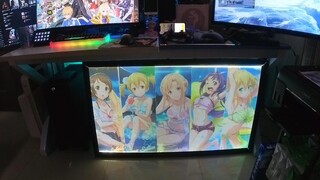 An eSports room surrounded by Sword Art Online