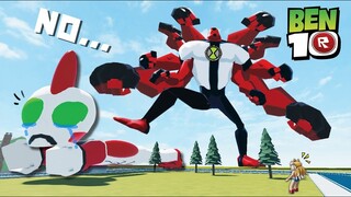 Roblox Ben 10 โฟอาร์ม...เเขน...เค้า !! Four arms OMG !!