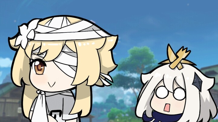 Paimon: Ying-chan, how are you injured? !