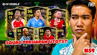Upgrade Squad RTG & Tips Persiapan UTOTS! Jangan Dulu Jual Kartu TOTS! #59 | FC Mobile Road To Glory