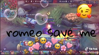 Mobile Legends | Romeo save me // Compilation