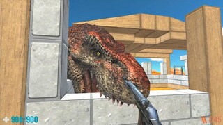How Long Can I Survive in Mars Camp with Dinosaurs. Animal Revolt Battle Simulator