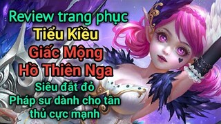 [ VGVD ] Review trang phục đá quý Tiểu Kiều Giấc Mộng Hồ Thiên Nga - Pháp sư siêu mạnh cho tân thủ
