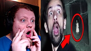 10 Scary Ghost Videos!!! Nuke's Top 5 REACTION!!!