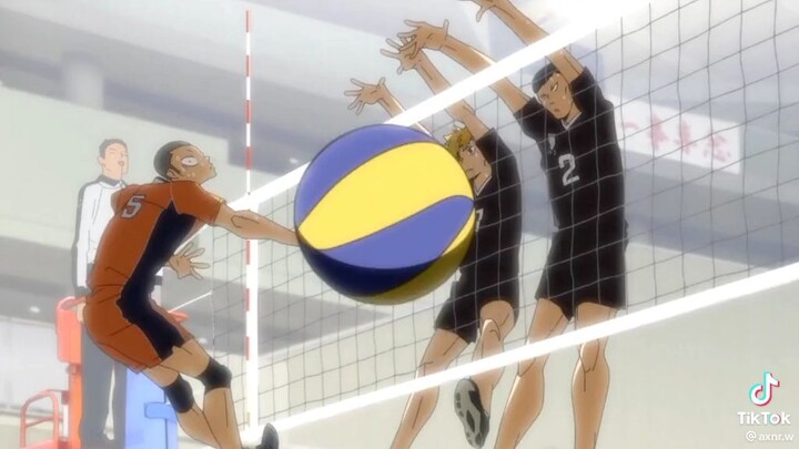 Hinata stop The enemy spike HAHAHAHAH FOLLOW ME FOR MORE ANIME