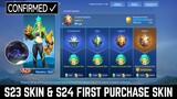 SEASON 23 SKIN AND S24 FIRST PURCHASE SKIN | MOBILE LEGENDS