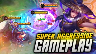 SUPER AGGRESSIVE FANNY FT. SKYLARK GAMEPLAY | MLBB