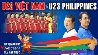 VTV6 trực tiếp U23 Việt Nam vs U23 Philippines | Bóng đá SEA Games 31. Bình luận cùng BLV Quang Huy