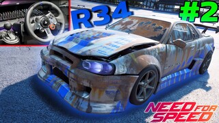 ซื้อรถGTR-R34พังๆ มาทำใหม่เป็นรถซิ่งระดับตำนาน SkyLine EP2 |NFS HEAT