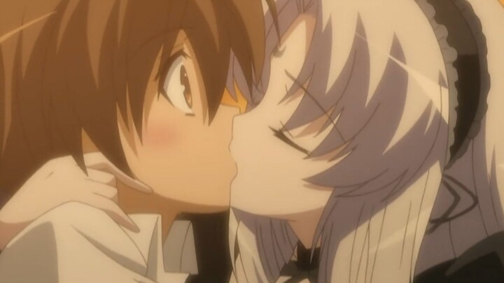 Forty-three issues of wanton kissing scenes in anime