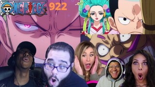 DRAGON QUAKE ! KOMURASAKI IS... ! | ONE PIECE EPISODE 922 REACTION MASHUP