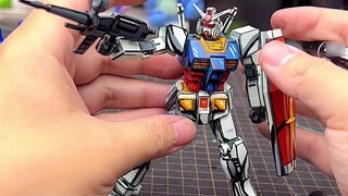 The original Gundam EG that can be made in 30 minutes without any tools