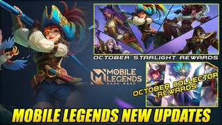 PILIHAN SKIN STARLIGHT & COLLECTOR OKTOBER 2021 | LEAK UPDATE PATCH NOTE 1.6.18 MOBILE LEGENDS