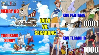 Perbedaaan & Persamaan Opening One Piece Episode 0001 & Episode 1000 | Nostalgia..?!