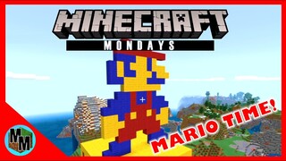 HOW TO BUILD RETRO MARIO IN MINECRAFT | MINECRAFT MONDAYS | JIMMY VEGAS