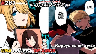 El presidente declara su amor a Kaguya | La mas grande prueba de amor | Kaguya sama love is war #261