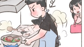 บ้านนี้มีพ่อครัวตัวน้อยที่รักการทำอาหาร ⸜(๑'ᵕ'๑)⸝⋆*