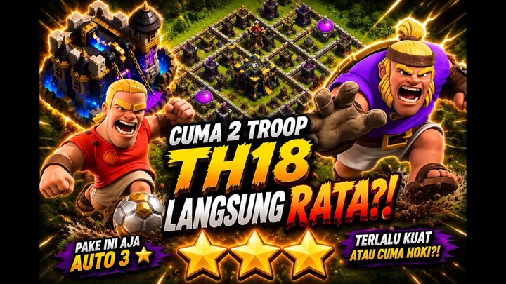 MUSTAHIL???TH 18 rata dengan 2 troop ini
