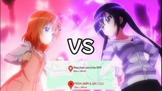 Pertarungan yang sengit !! Loli vs Milf - Anime Crack Indonesia