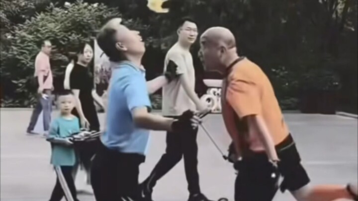 No flaunting of technique, only genuine admiration for the other person.