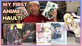 My First Anime Haul!? (Blurays, Manga, and More!)