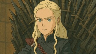 2520 minutes of hard work, using the Ghibli style to restore the passionate growth of Dragon Mother!