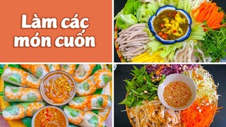 Các Món Cuốn Cho Bữa Ăn Chống Ngán