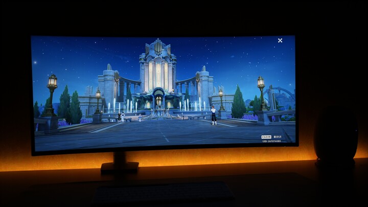 Saat saya memainkan Genshin Impact di Fontaine dengan layar ultrawide...
