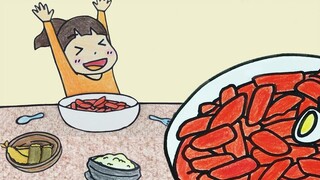 Ode untuk Tteokbokki yang manis dan pedas! ! ! |.Akustik Mandiri