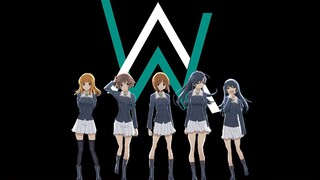 [Animasi] [MAD AMV] [Alan Walker x Girls und Panzer] kau akan mengerti