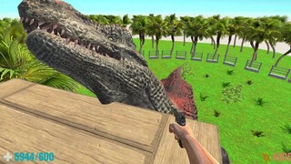 Dont Fall in Monster Cage. Animal Revolt Battle Simulator