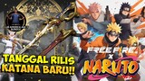 TANGGAL RILIS KATANA DIVINE BLADE !! Free Fire X Naruto Bakal Segera Rilis ??