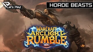 📱 Let´s Play Warcraft Arclight Rumble Closed Beta - Horde Beasts Deck