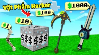 Minecraft Bedwars Sở Hữu Kiếm Hacker Và Cung Ender Dịch Chuyển Đối Thủ Troll Noob Team