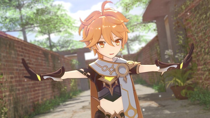 [ Genshin Impact MMD ] Apakah Anda ingin bermain dengan Kong Bao Young Kong』