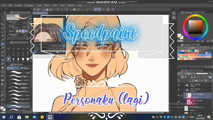 SPEEDPAINT🖌 Pt.1|| Personaku lagi hehe📢