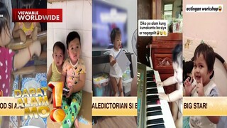 #JustKidding - Baby girl, future valedictorian sa kanyang sample speech | Dapat Alam Mo!