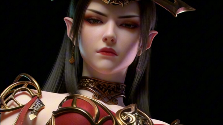 The first-generation Medusa Queen from the “Battle Through the Heavens — Song of the Sand Waves” ver