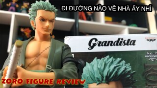 ONE PIECE GRANDISTA ZORO FIGURE QUICK REVIEW|MOON TOY STATION