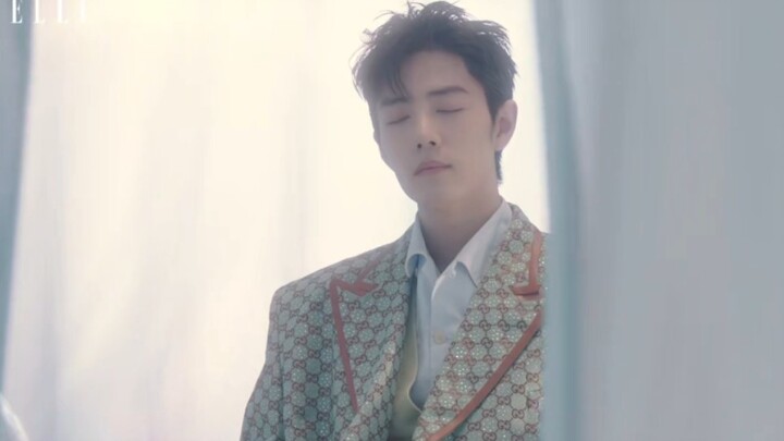 【Xiao Zhan】211202 Majalah ELLE Edisi Awal Tahun 2022 – Foto Editorial Tematik