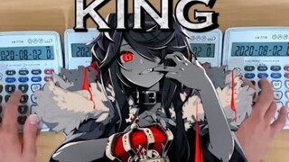 用4台计算器演奏Kanaria《KING》