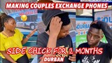 Making couples switching phones for 60sec 🥳 SEASON 2 ( 🇿🇦SA EDITION )|EPISODE 39 |