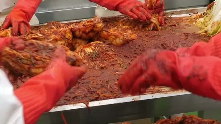 กระบวนการทำกิมจิ