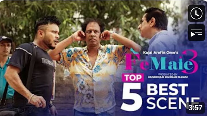 Female 3 - Best 5 Highlight Scenes _ চমৎকার ৫টি সেরা দৃশ্য _ Kajal Arefin Ome _